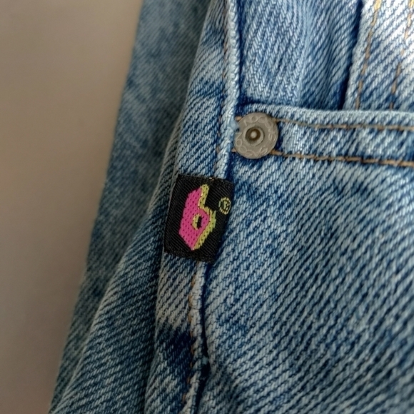 Sasson Vintage 80's 13" hi-rise jeans size 13 (8/9)  mom jeans button-fly - Picture 5 of 10